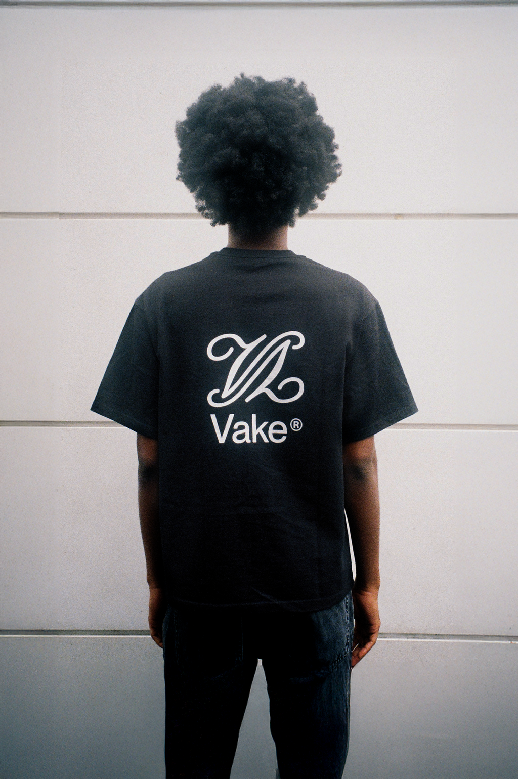 T-Shirt Black Embroidery