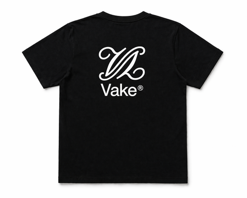 T-Shirt Black Embroidery