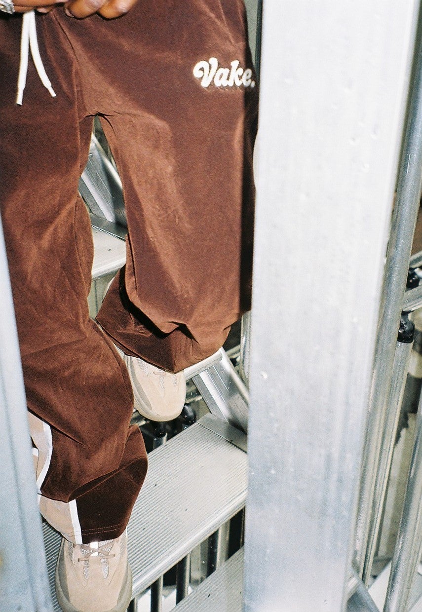 Brown Bottom Velvet Tracksuit (SUMMER EDITION)