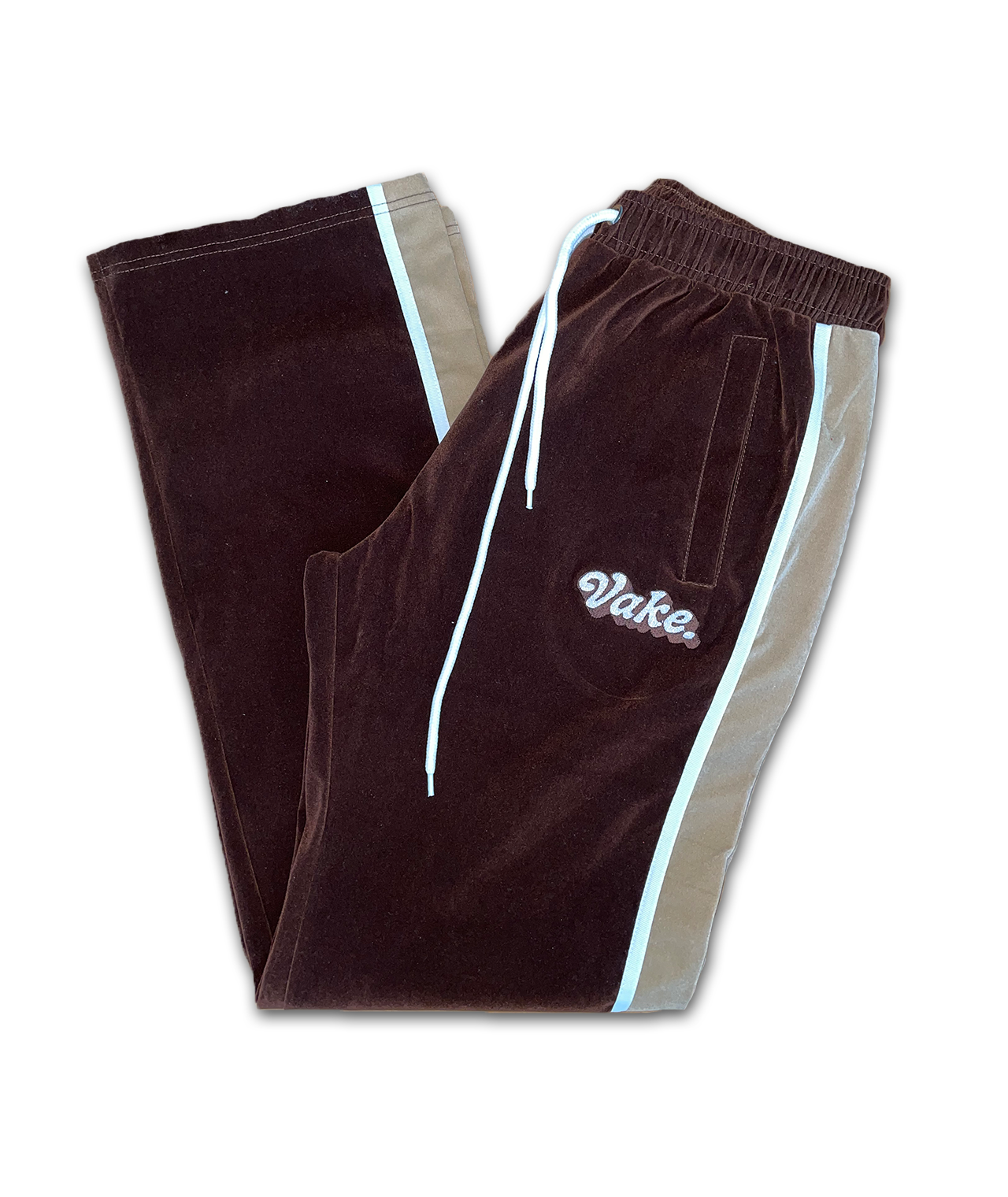 Brown Bottom Velvet Tracksuit (SUMMER EDITION)