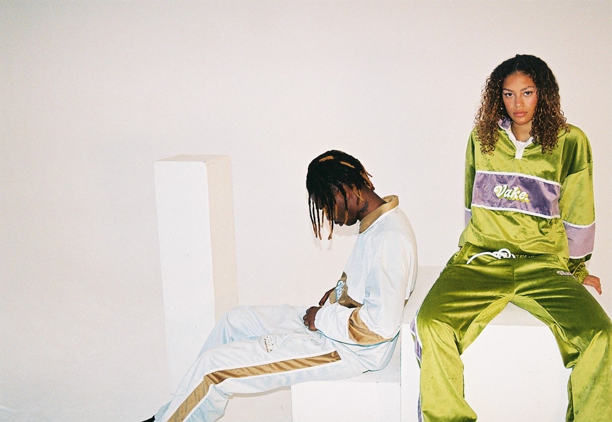 Baby Blue Bottom Velvet Tracksuit (LIMITED EDITION)
