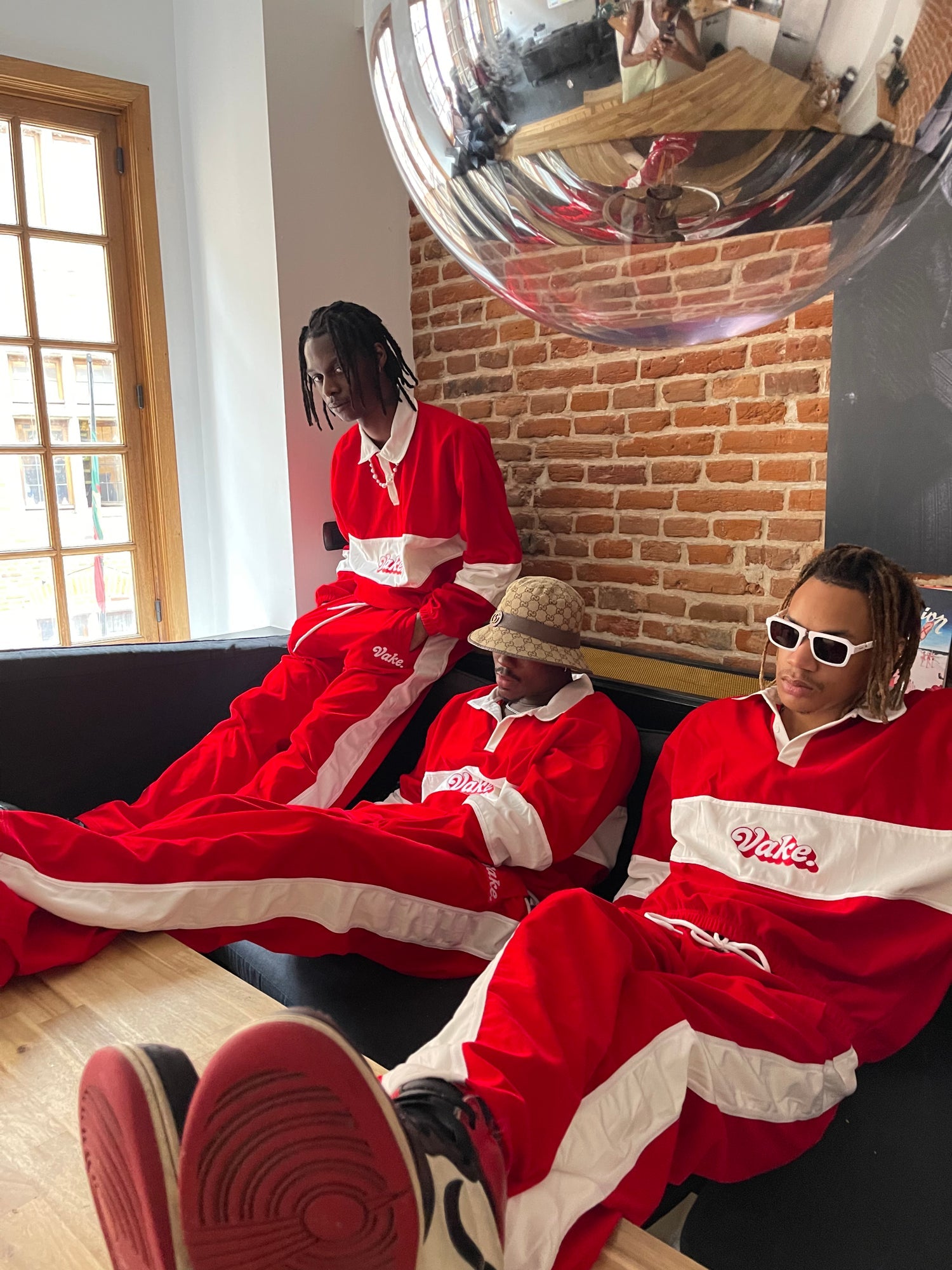 Red Bottom Velvet Tracksuits (LIMITED EDITION)